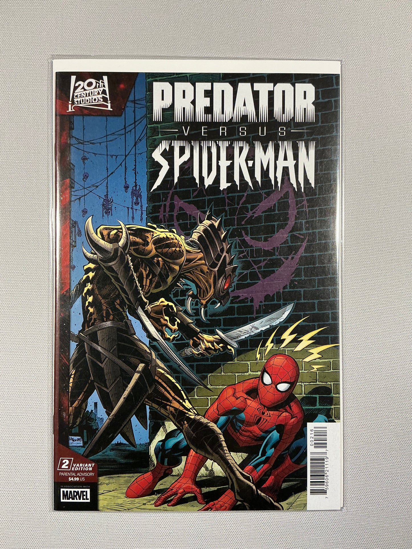 Predator vs. Spider-Man #2 McGuinness (Variant, 1:25)