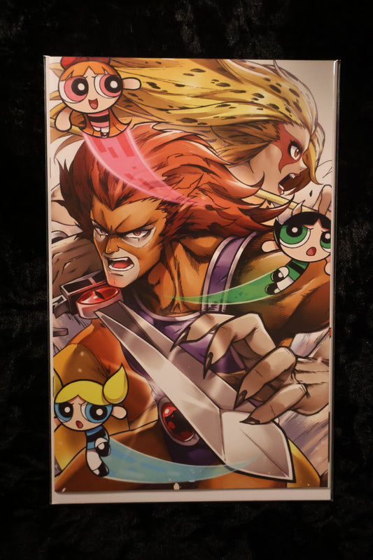 Thundercats / The Powerpuff Girls #1S Ruby Ling Exclusive Variant (Ltd. 1000)