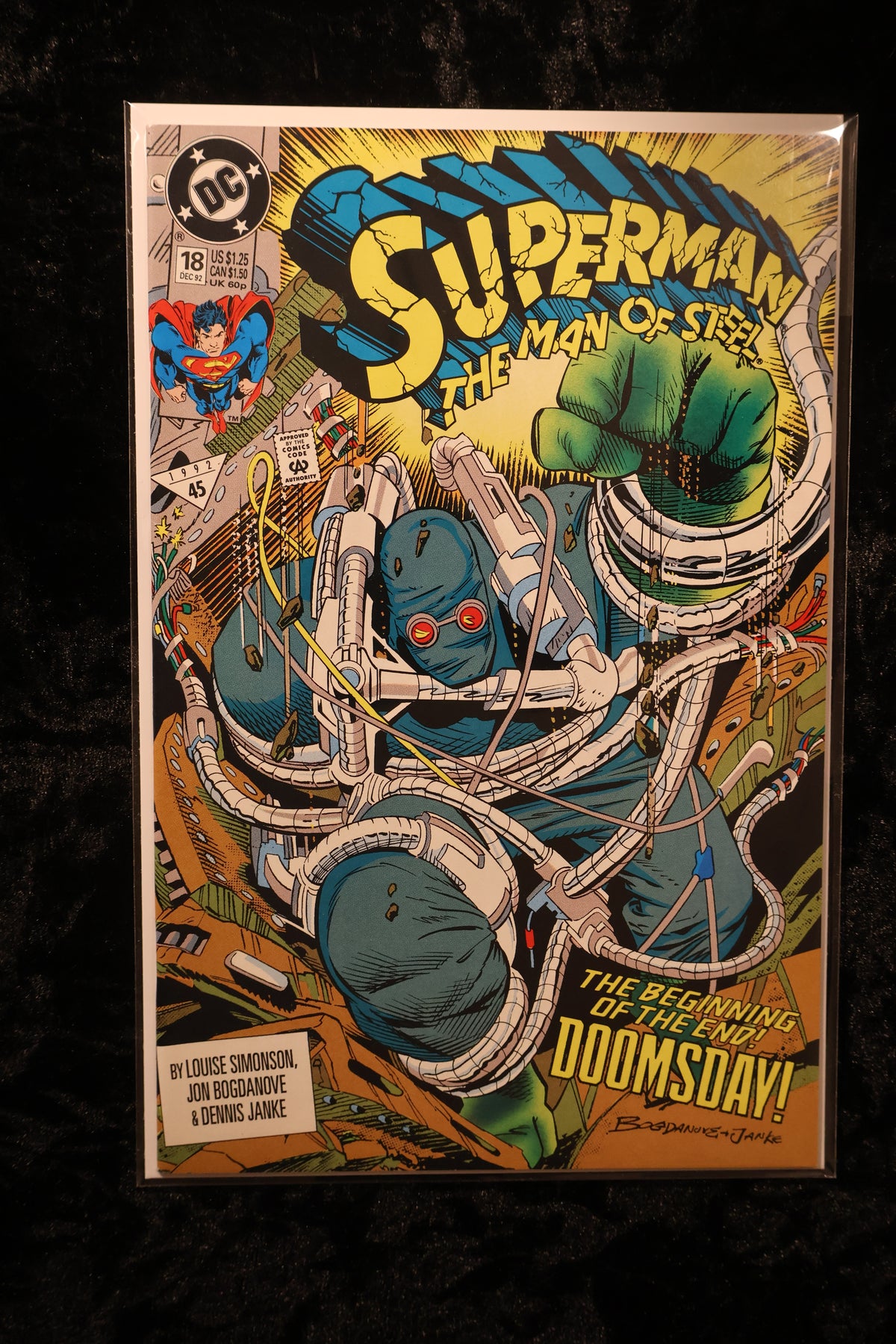 Superman: The Man of Steel #18A Direct Edition