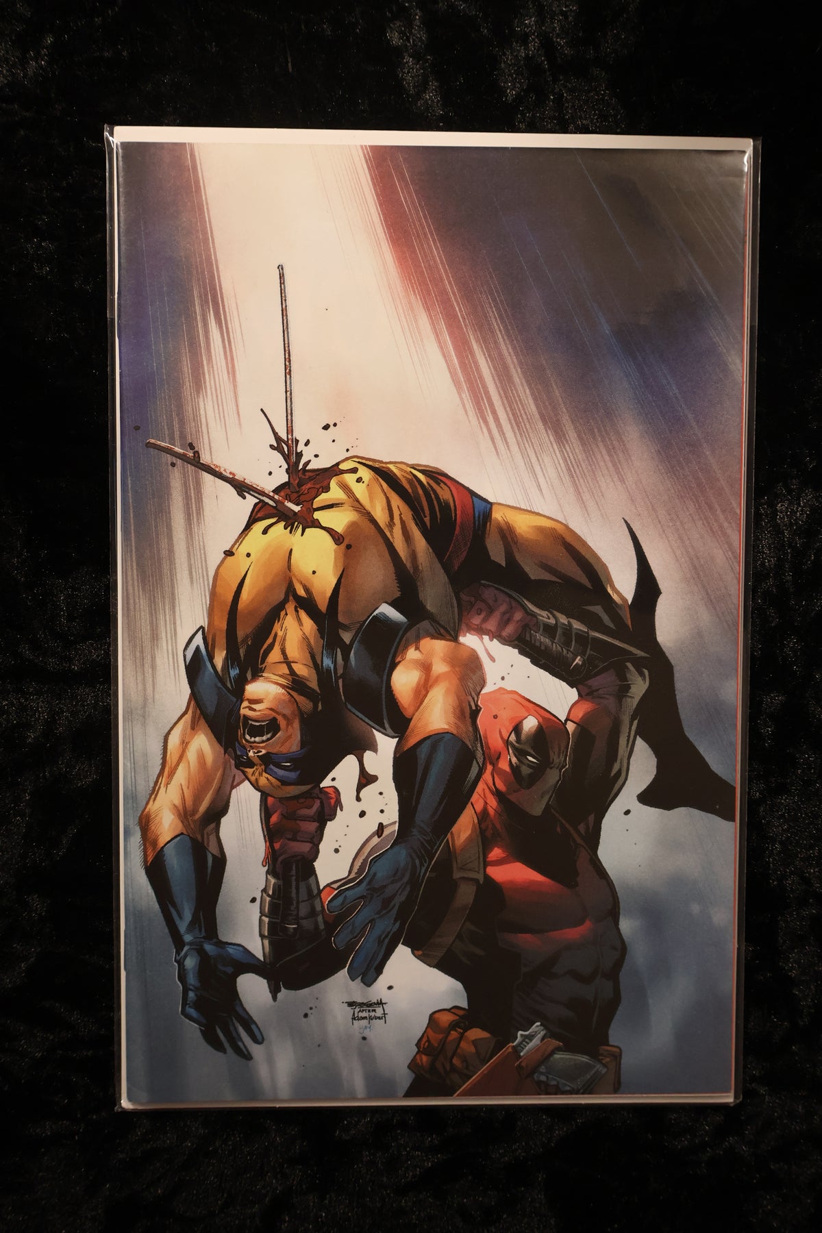 Wolverine, Vol. 7 #44F Stephen Segovia Exclusive Virgin Variant