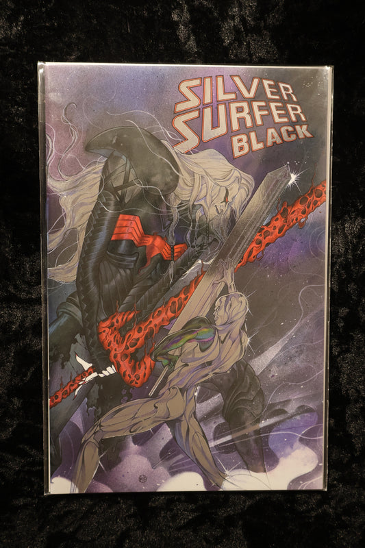 Silver Surfer: Black #4 Peach Momoko Exclusive Foil