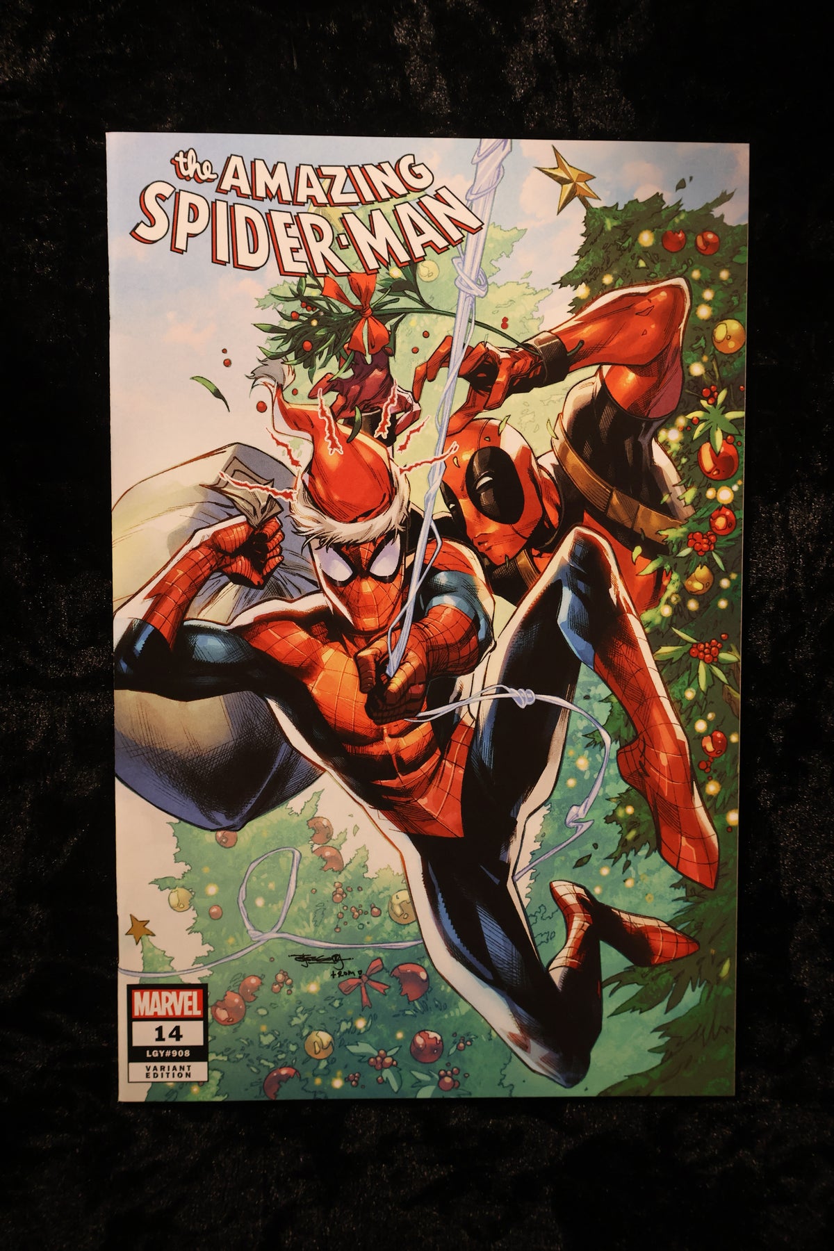 The Amazing Spider-Man, Vol. 6 #14U Stephen Segovia Frankie’s Comics Variant