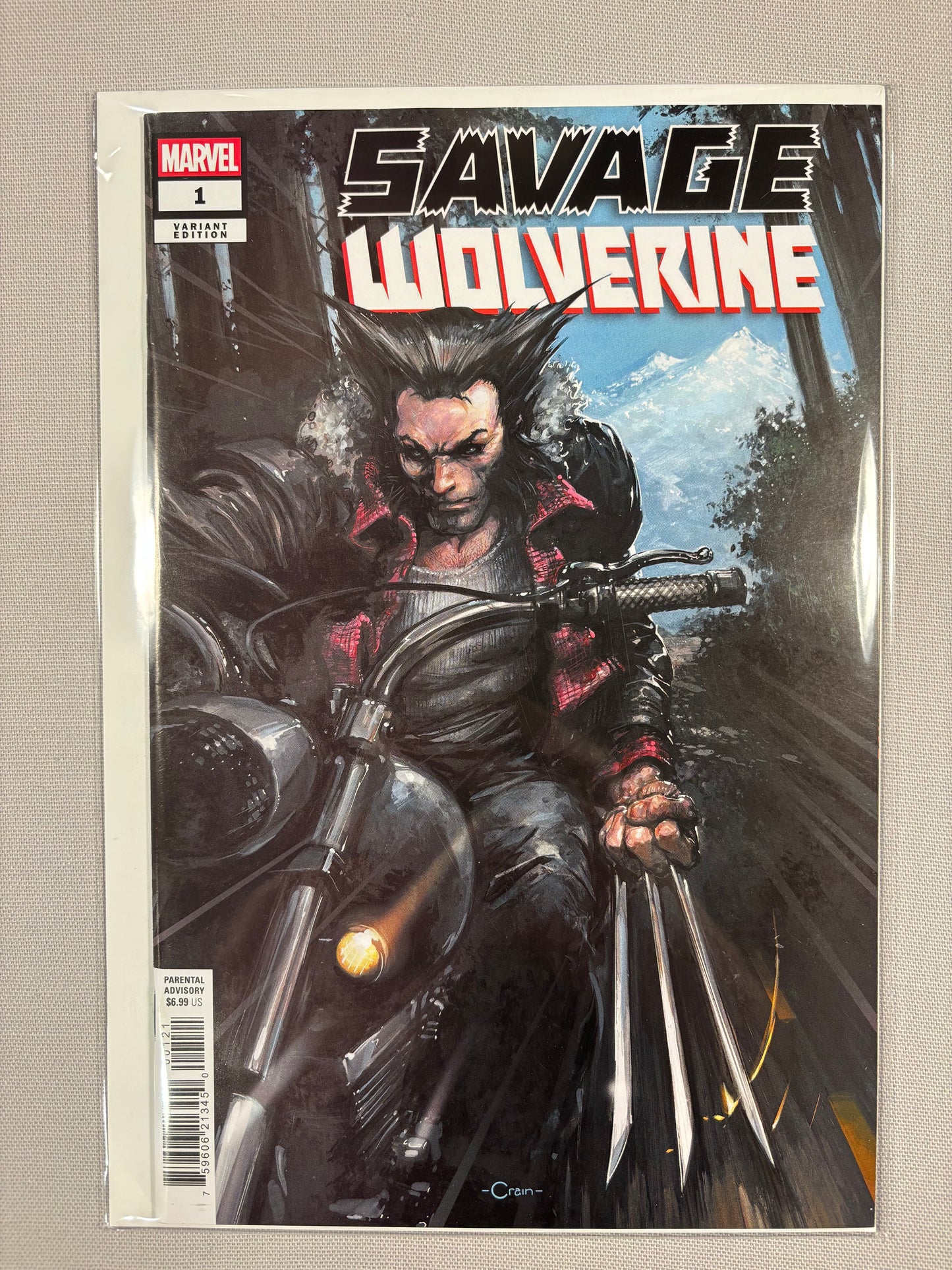Savage Wolverine, #1 Crain (Variant)
