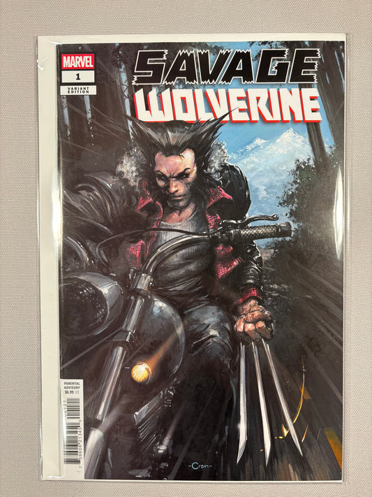 Savage Wolverine, #1 Crain (Variant)