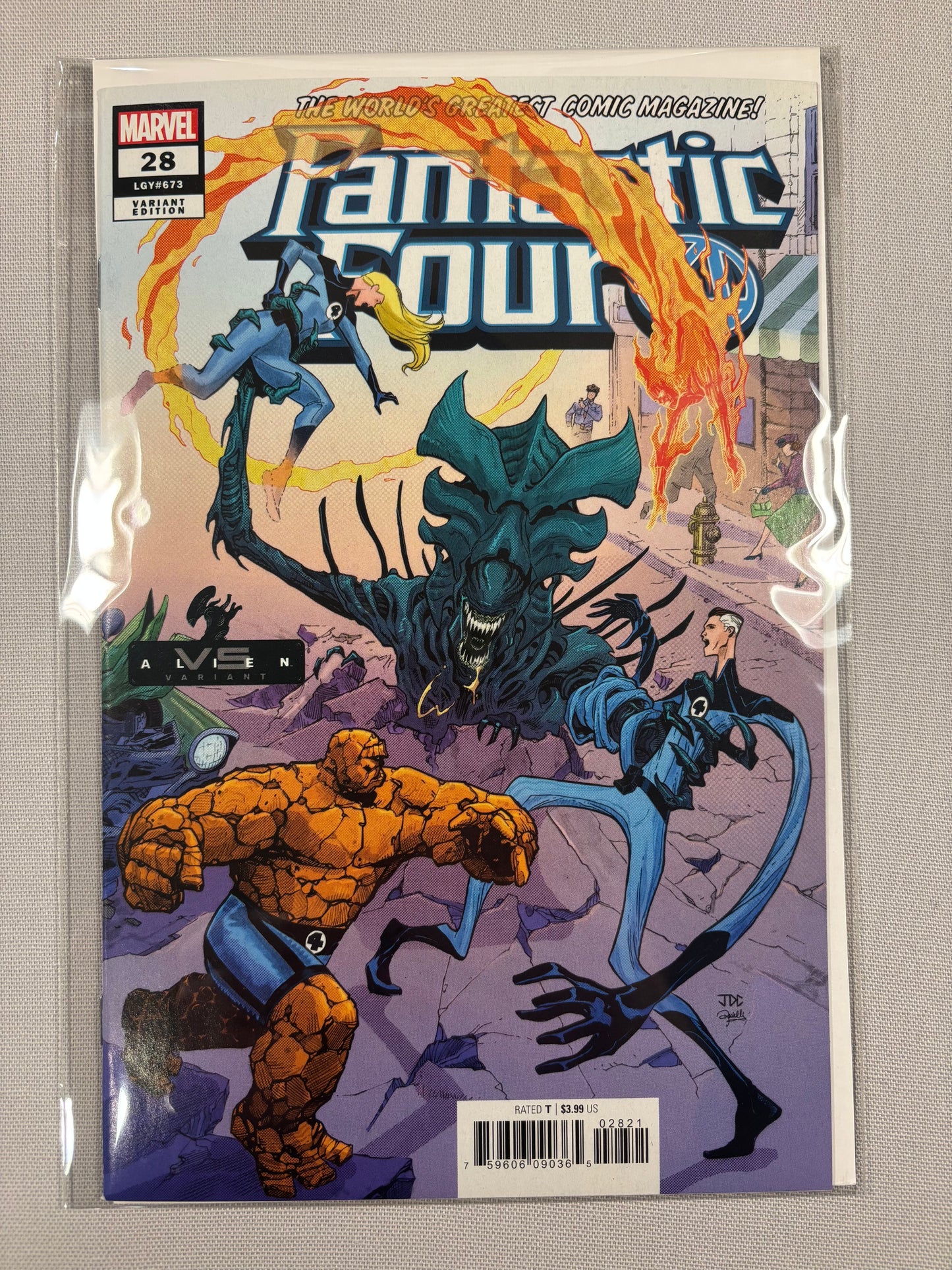 Fantastic Four, #28 Cassara (Variant)