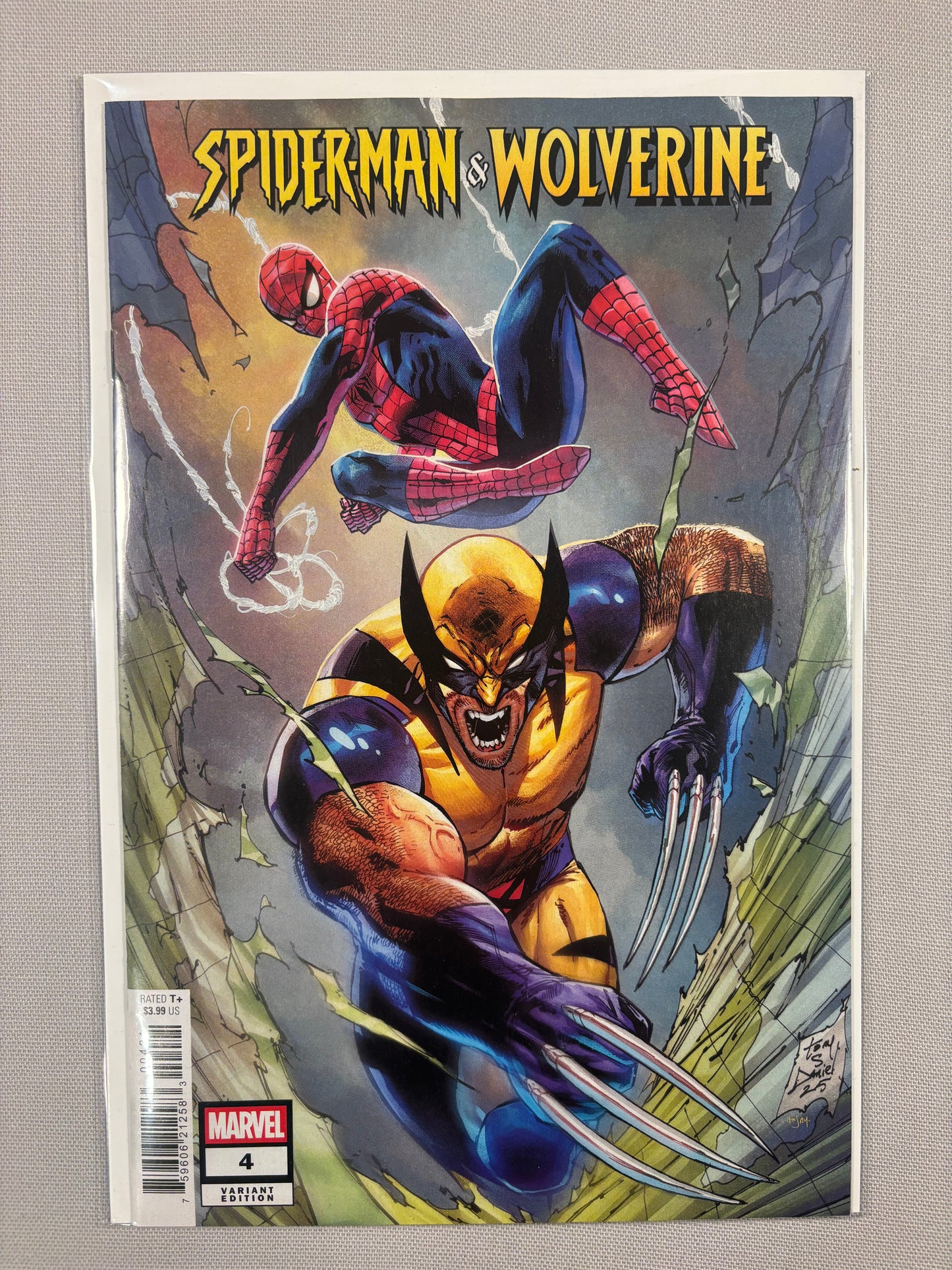 Spider-Man & Wolverine #4 Daniel Variant