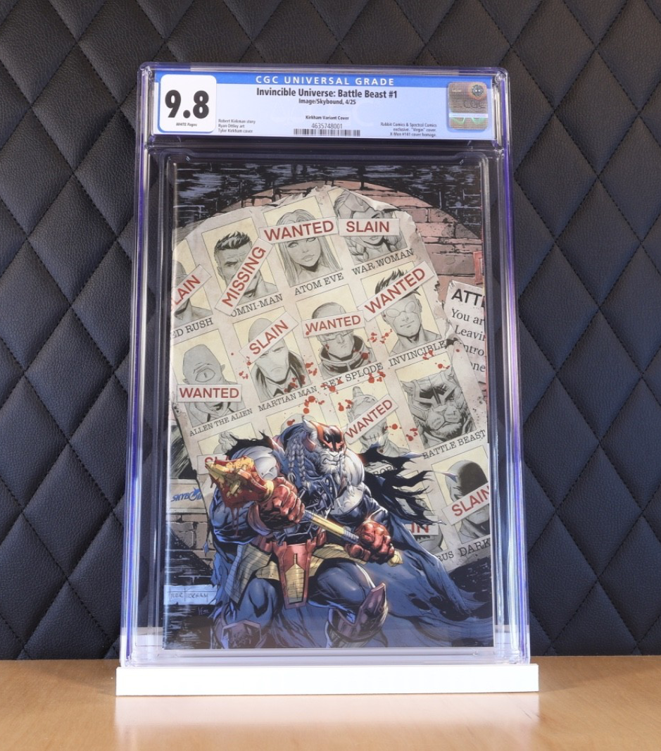 Invincible Universe: Battle Beast #1 Tyler Kirkham Exclusive CGC 9.8