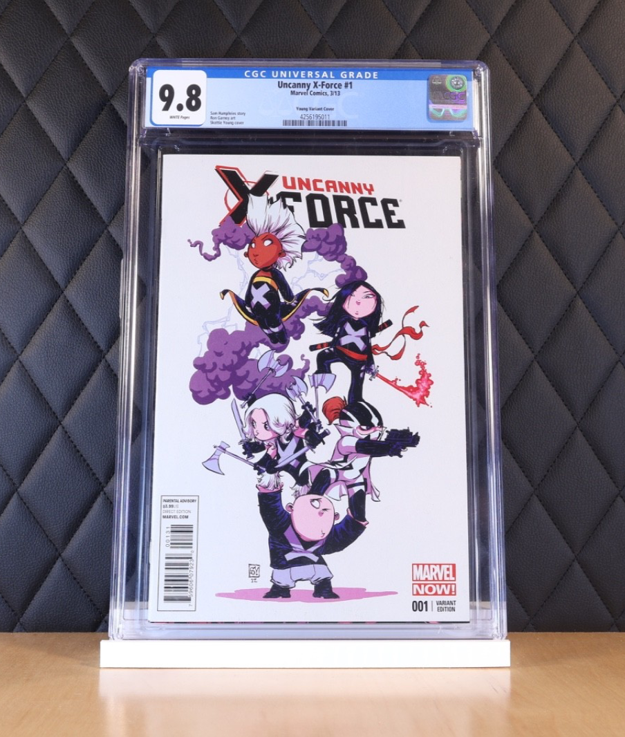 Uncanny X Force #1 Skottie Young CGC 9.8