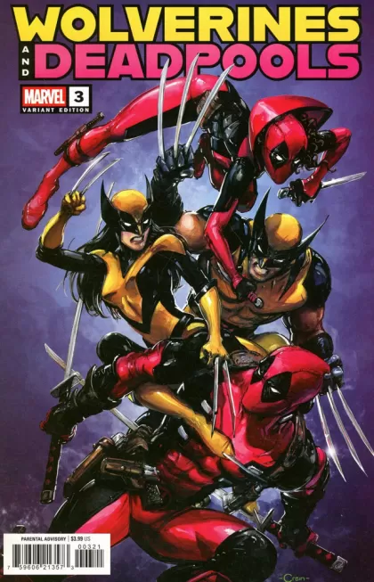 Wolverines & Deadpools #3B (Crain Variant)
