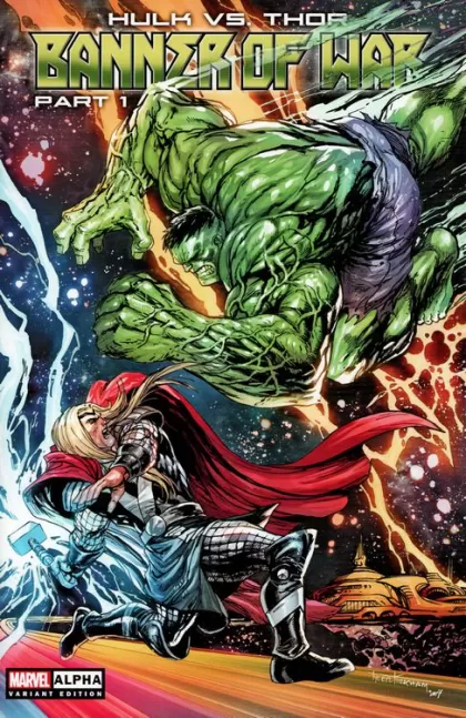 Hulk vs. Thor: Banner of War Alpha #1 Kirkham (Variant)