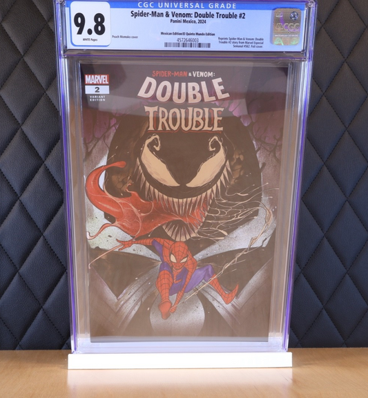 Spiderman & Venom : Double Trouble #2 Momoko Foil CGC 9.8