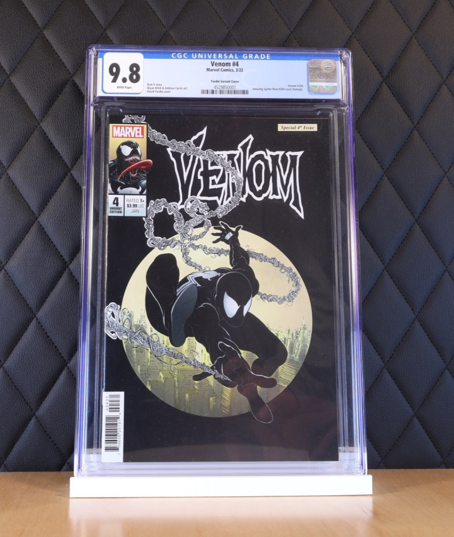 Venom #4C ( 2022) David Yardin ASM 300 Homage