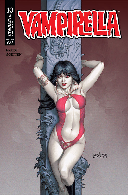 VAMPIRELLA #10 CVR C JOSEPH MICHAEL LINSNER VAR
