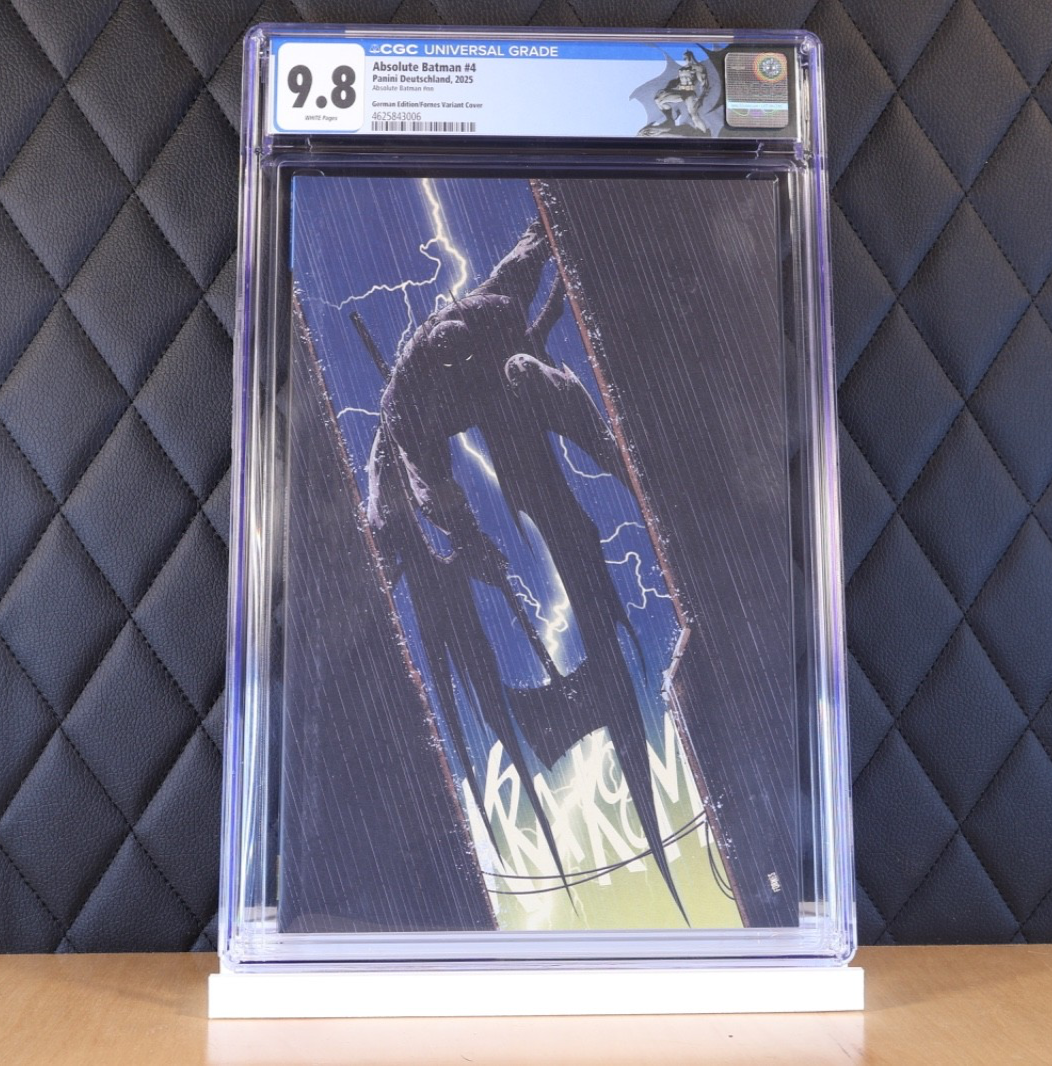 Absolute Batman #4 Fornes Virgin Variant Cover (German edition) CGC 9.8