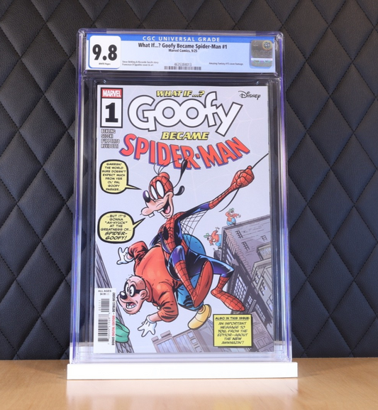 What if ....? Goofy Became Spider-Man#1 CGC 9.8
