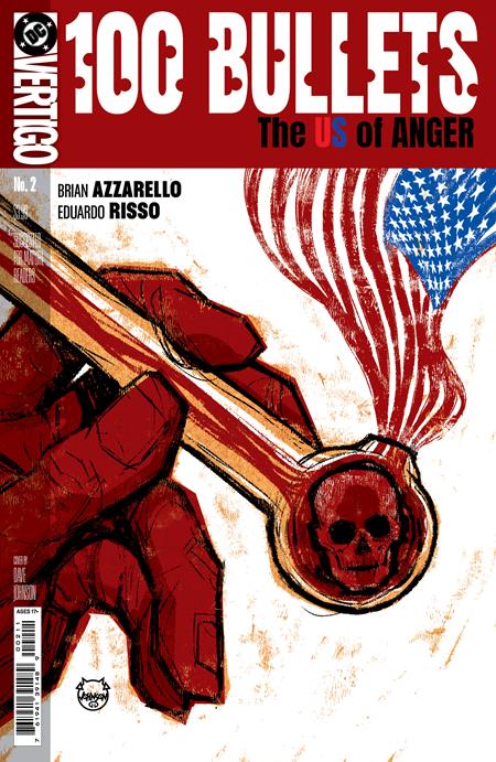 100 BULLETS THE US OF ANGER #2 (OF 8) DAVE JOHNSON UNLOCK BUNDLE OF 10 (NET) (MR)