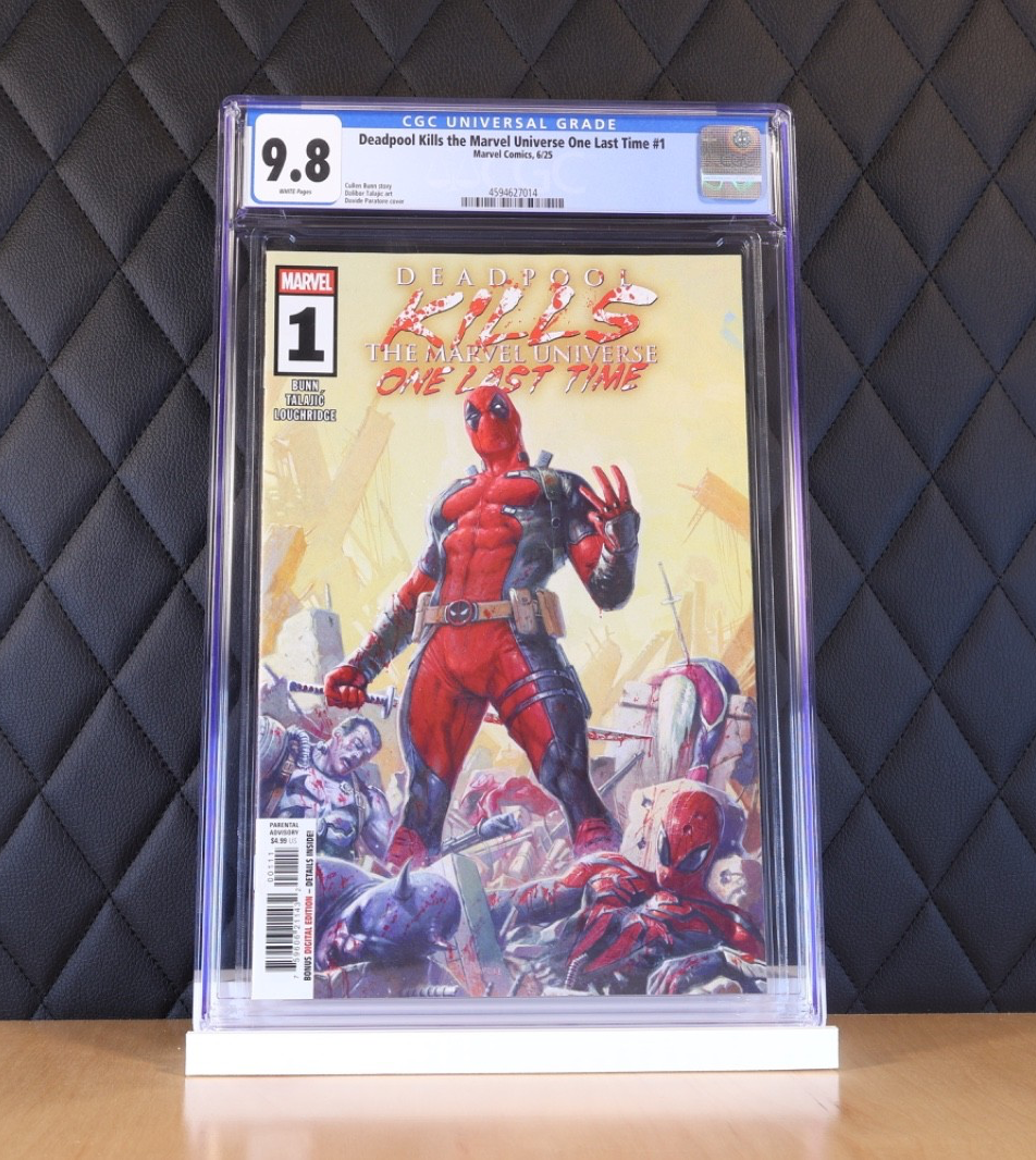 Deadpool Kills the Marvel Universe One last Time #1 CGC 9.8