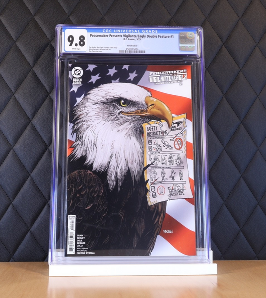 Peacemaker Presents Vigilante/Eagly Double Feature Panosian Variant CGC 9.8