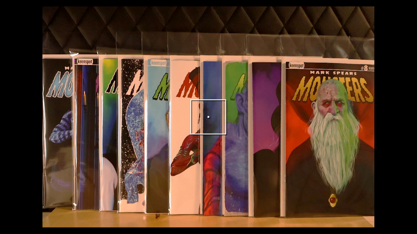 Mark Spears Monsters #8 Complete Card stock Cover set! A1-30
