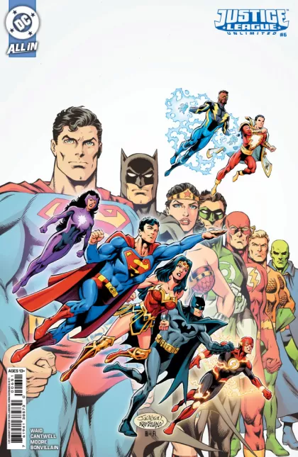Justice League Unlimited, #6 (Variant, 1:25)