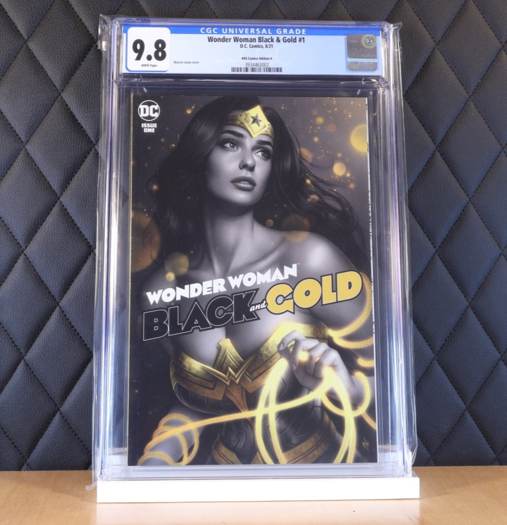 Wonder Woman Black & Gold #1 Warren Louw CGC 9.8