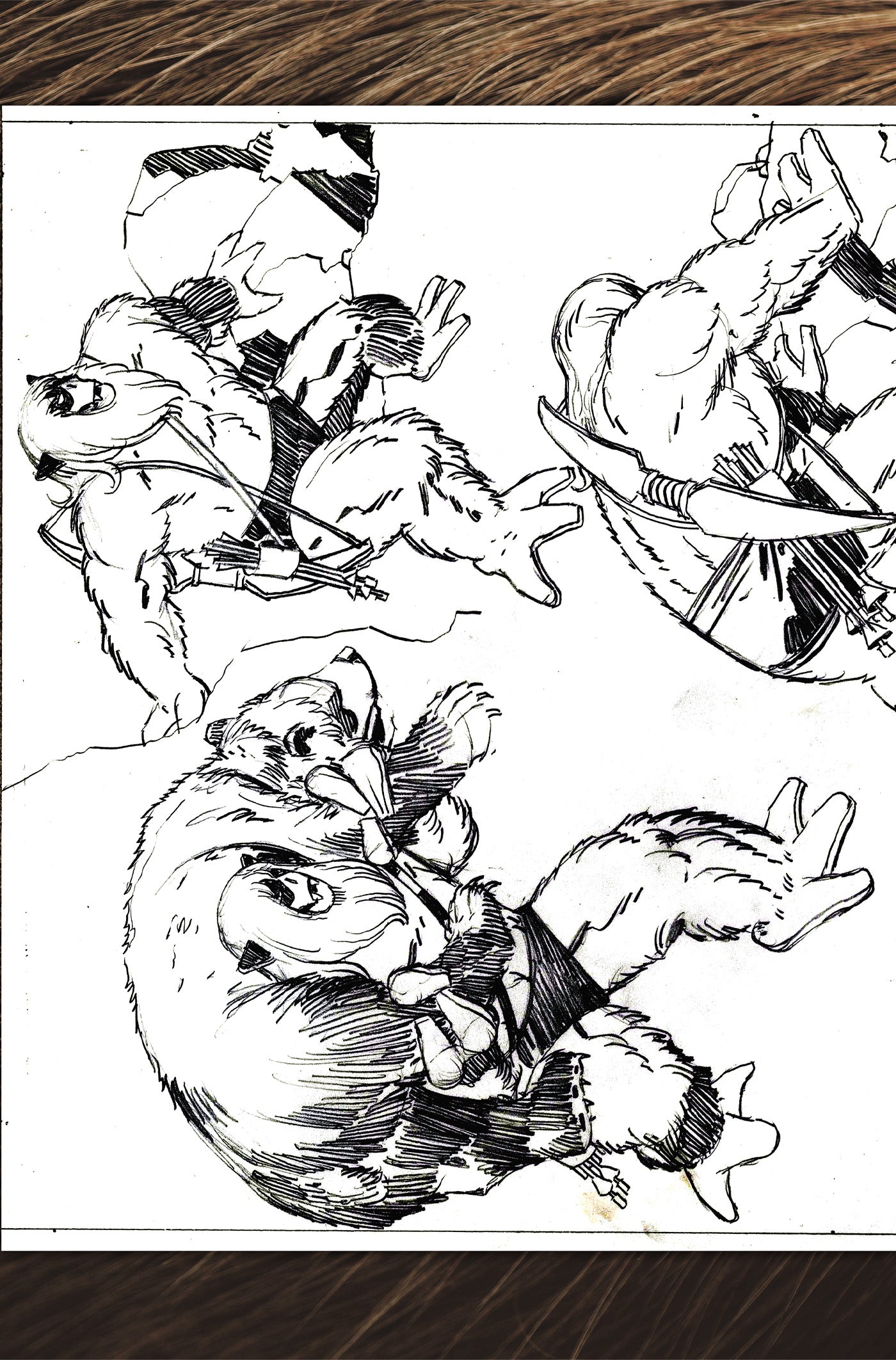 THUNDARR THE BARBARIAN #2 CVR M INC 1:7 JACK KIRBY MODEL SHEET VIRGIN VAR
