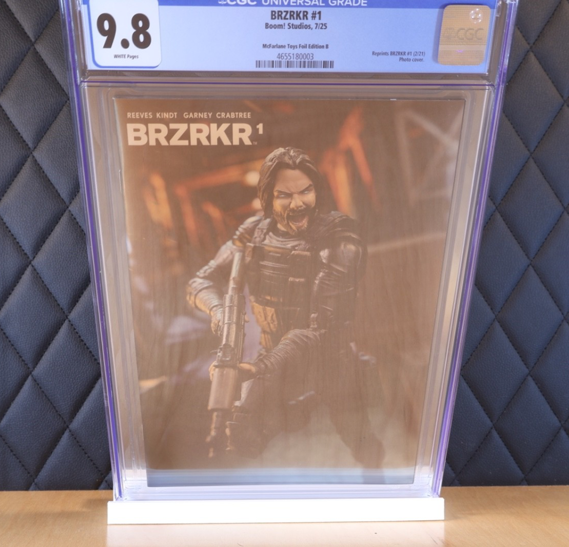 BZRKR #1 Todd McFarlane Toys Foil Edition B CGC 9.8