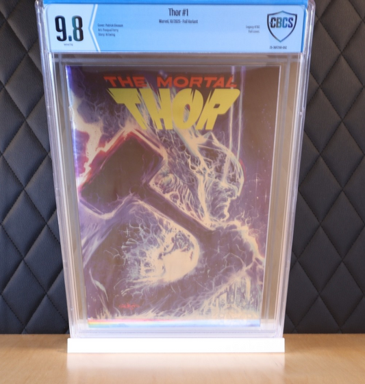 The Mortal Thor #1 Patrick Gleason Foil Variant 9.8 CBCS