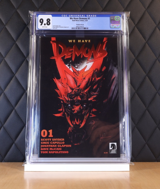 We Have Demons #1 Jock Variant CGC 9.8