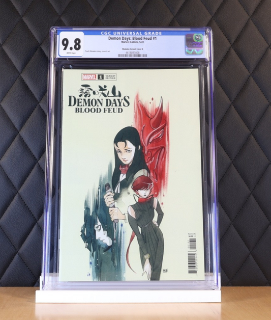 Demon Days Blood Feud #1 1:200 Momoko variant CGC 9.8 RARE!