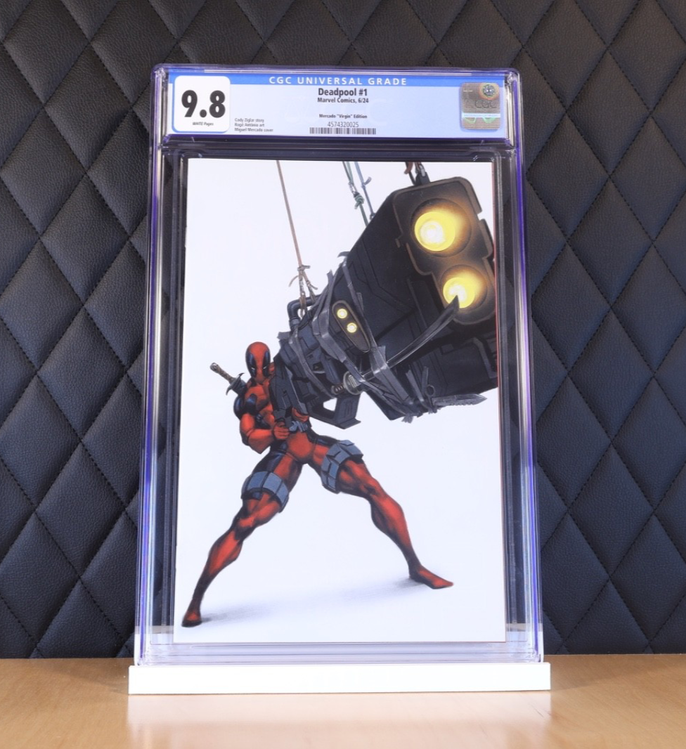 Dead Pool #1 Miguel Mercado Incentive (1:100) Virgin CGC 9.8