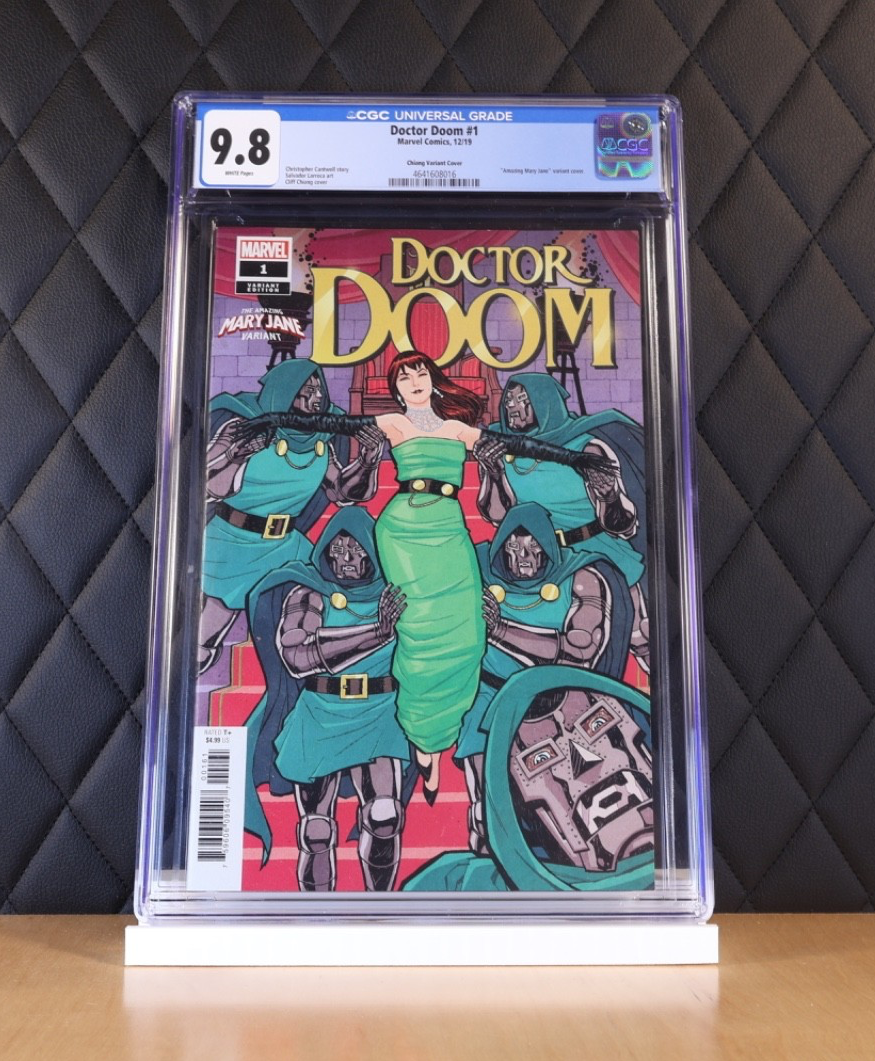 Doctor Doom #1 CGC 9.8 Chiang Amazing Mary Jane Variant