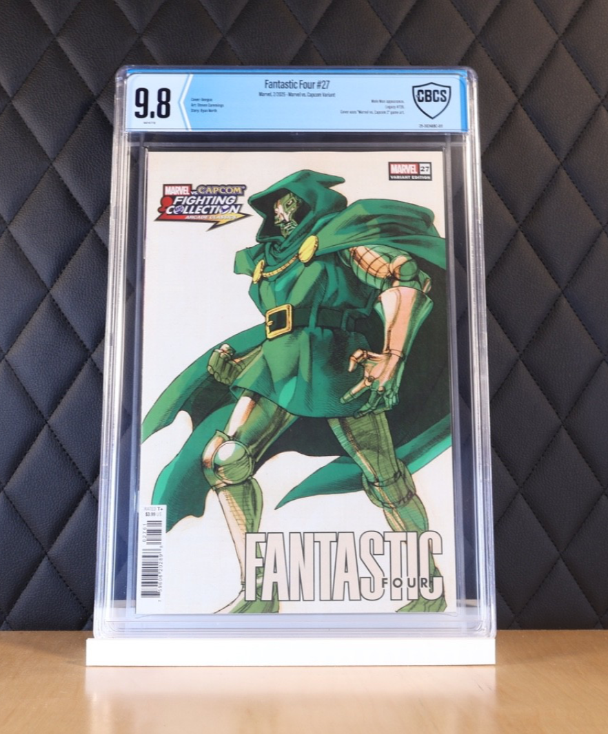 Fantastic Four #27 Marvel vs Capcom Doom Variant CBCS 9.8
