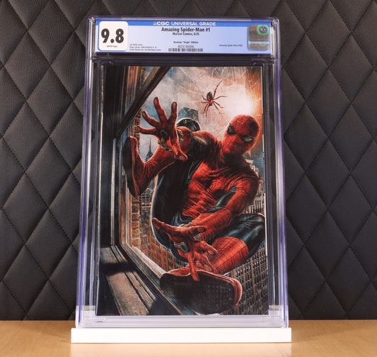 Amazing Spider-Man #1 Lee Bermejo Incentive Virgin (1:200) 9.8 CGC