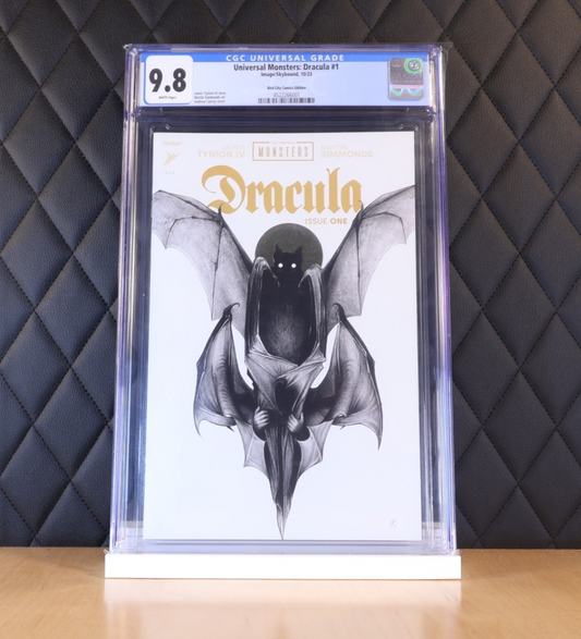 Dracula #1 CGC 9.8 Andrew Currey Exclusive ltd 500