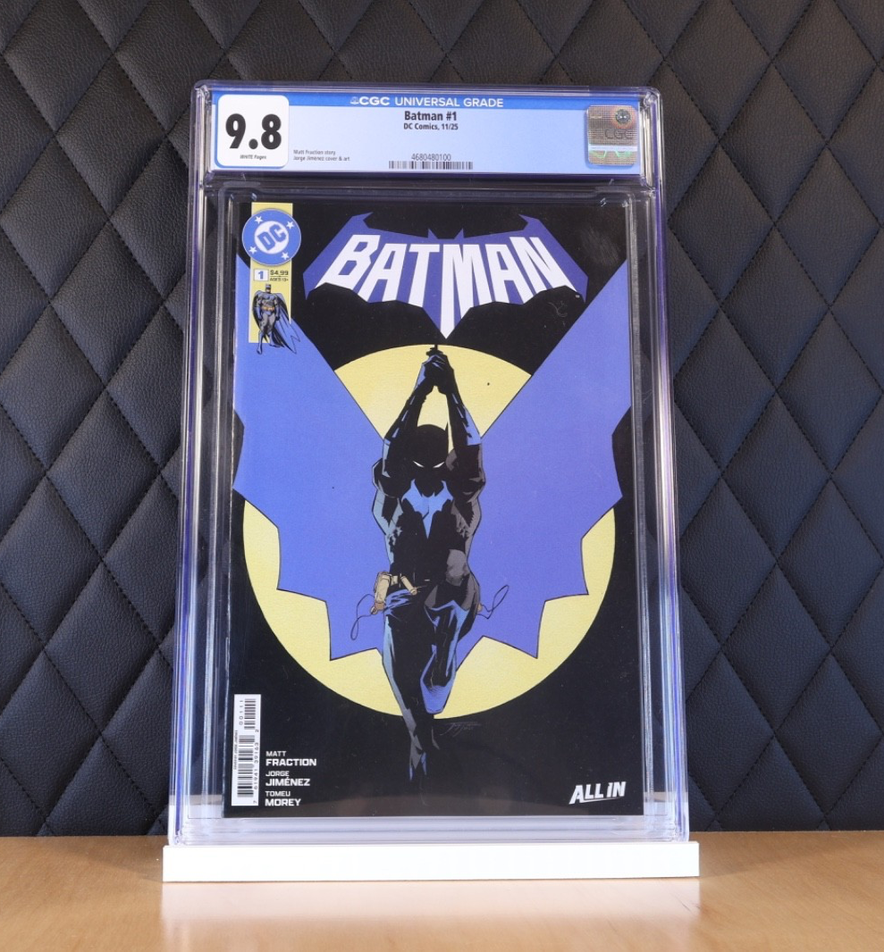 Batman #1 DC 2025 Jorge Jimenez CGC 9.8