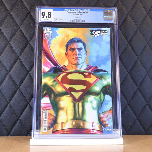 Superman Unlimited #4 Mark Spears Variant CGC 9.8
