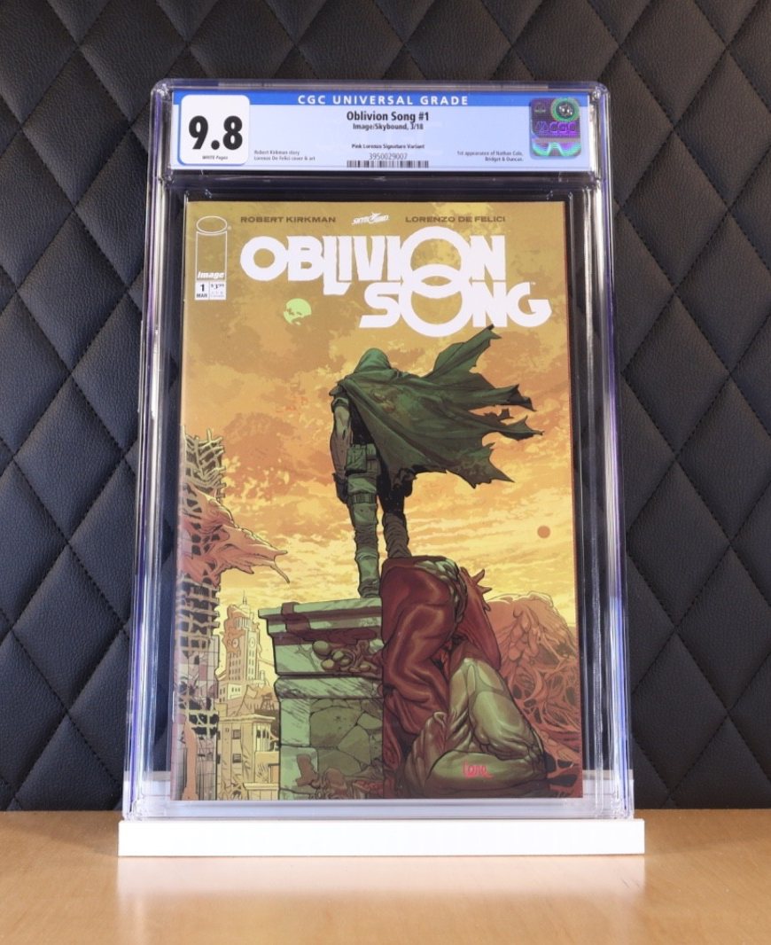 Oblivion Song #1 CGC 9.8 Pink Lorenzo Variant