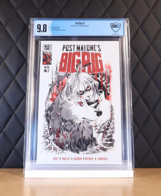 Big Rig #2 Peach Momoko Variant 9.8 CBCS