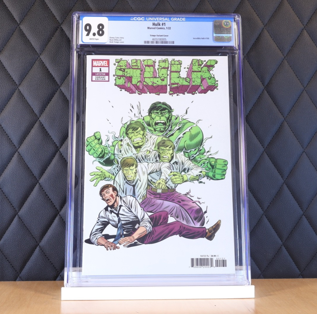 Hulk #1 Herb Trimpe Incentive (1:100) Variant CGC 9.8