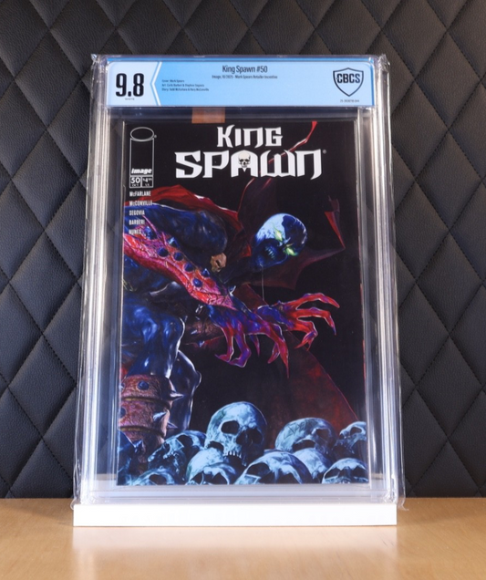 King Spawn #50 Mark Spears Incentive 1:50 CBCS 9.8