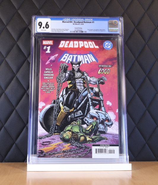 Marvel / DC: Deadpool / Batman #1 Second Printing-Ryan Stegman CGC 9.6